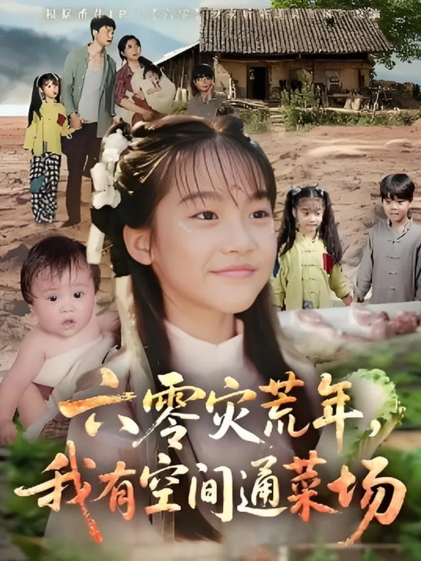 六零灾荒年，我有空间通菜场海报