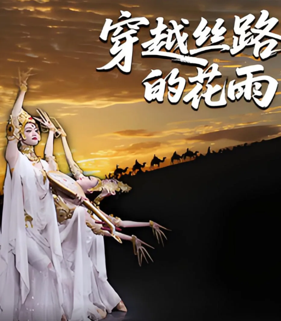 穿越丝路的花雨海报
