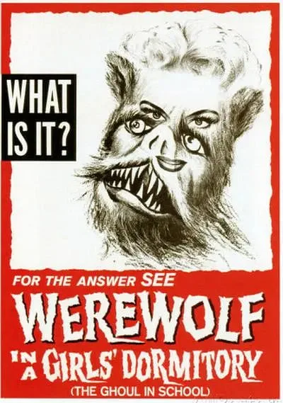 Werewolf In A Girl's Dormitory海报