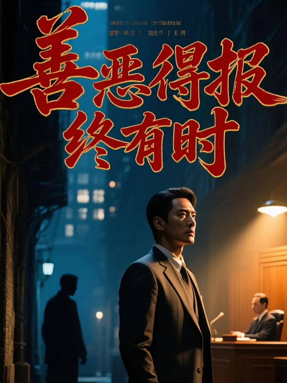 善恶得报终有时海报