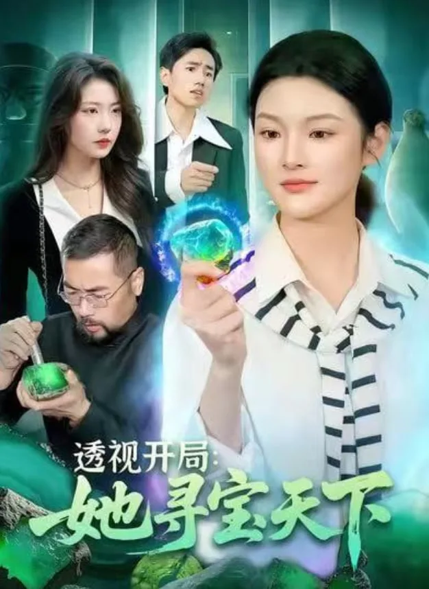 透视开局，她寻宝天下海报