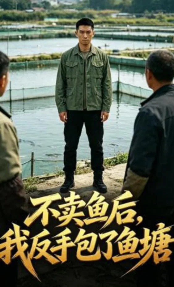 不卖鱼后，我反手包了鱼塘海报